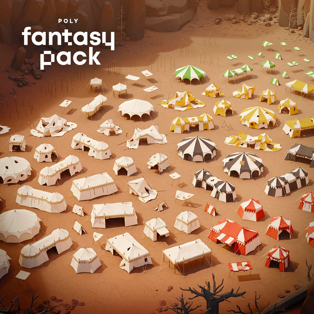 polyperfectteam's tweet photo. Small Reminder 🗓️
We are starting the Stream in less than 2 hours :
Join us on Twitch at 18:00 CEST for the reveal of our upcoming Poly Fantasy Pack 🎪
https://t.co/Ljn8qhKUR3
#lowpoly #polyuniversalpack #polyfantasypack #unity3d #fantasy #indiegamedev #gamedev #blender3d