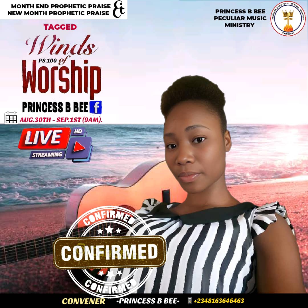 PrincessBBee1's tweet image. August/September Edition of Month End&amp;amp; New Month Prophetic Praise.🎶🎤🎵