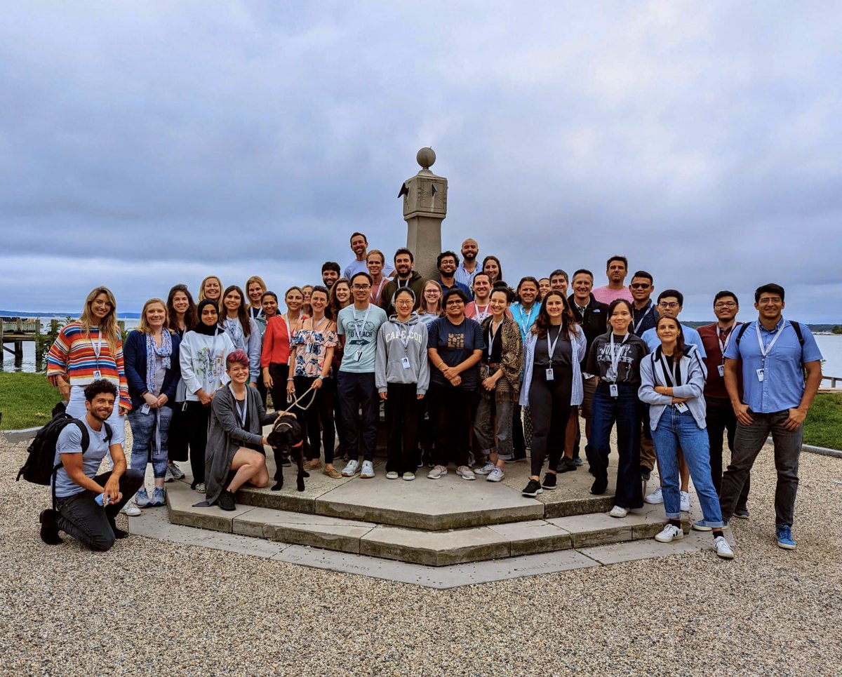 adelcarmenf's tweet photo. I canโt believe our time at #WoodsHole is over. Itโs been an amazing inaugural year for the @biologyofaging course @MBLScience ! Many new friends & new insights in tools to study aging. Pics of the people that made it happen over its two sessions. Also #labviews + #lifegoals ๐ถ https://t.co/TuYQNfxxSR