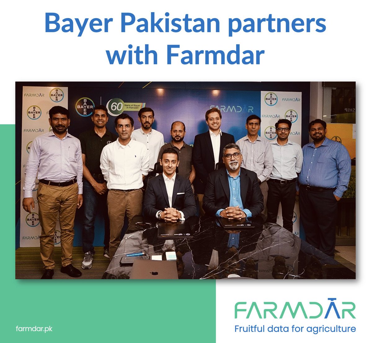22 Aug, 2023: Bayer Pk has signed a strategic partnership with Farmdar, to obtain accurate, actionable crop data backed by artificial intelligence and remote sensing.