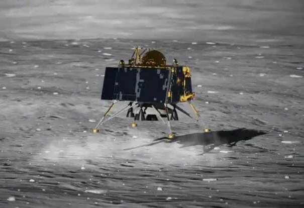SawanKsSoni's tweet photo. The historic moment for India...!!!

Chandrayaan 3 landed on the moon. https://t.co/gUu2slRYLX