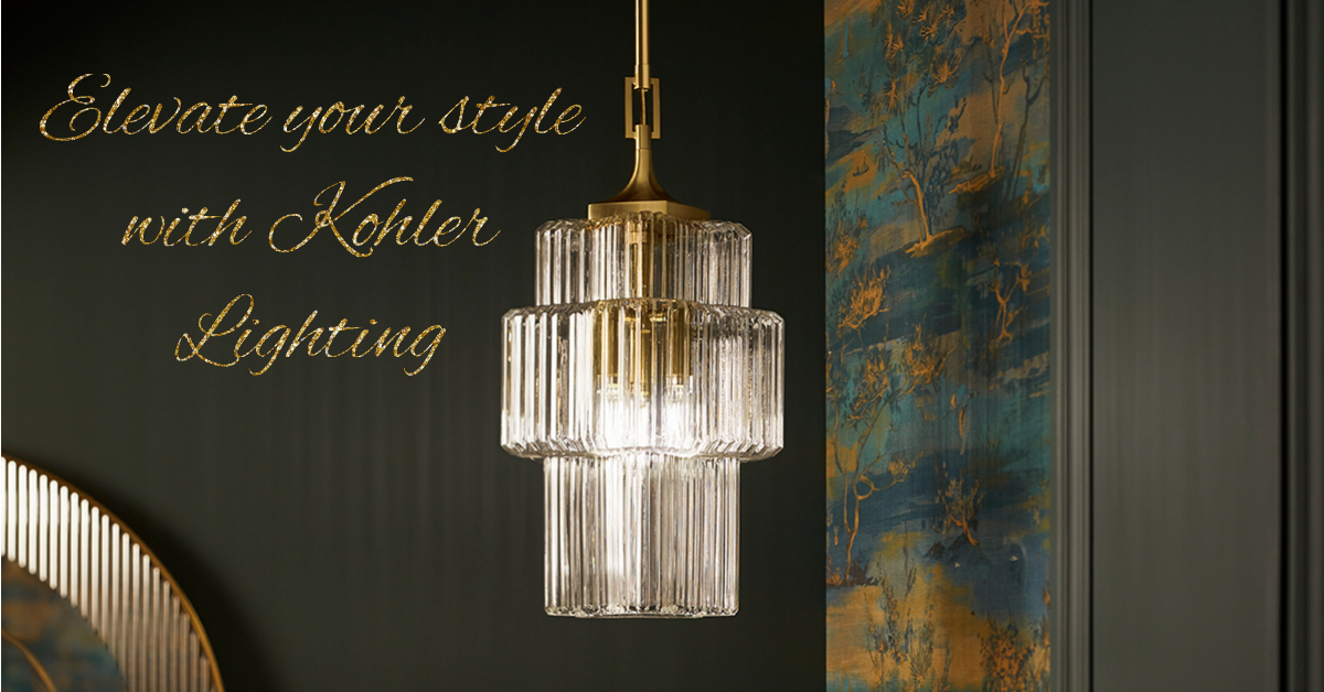 Did you know Kohler sells lighting for the whole home? Get your favorite collection today! 

#kohler #kohlerlighting #elevatedstyle #lighting #lightingdesign #design #bold #polished #sophisticated