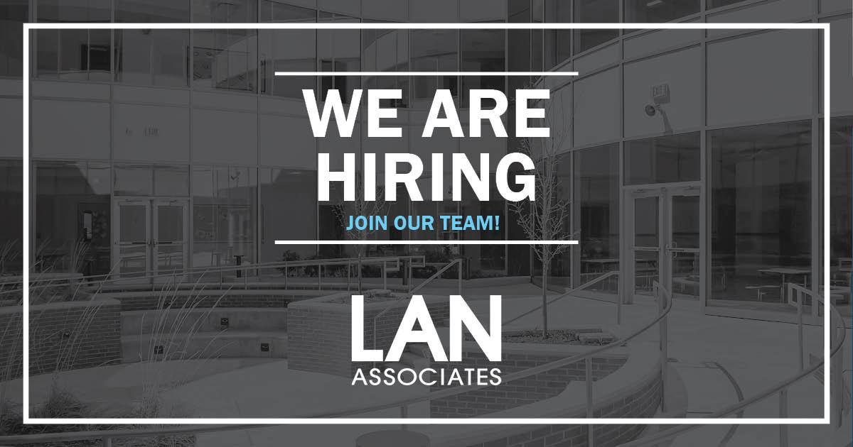 We’re #hiring! LAN is a full-service #architecture, #engineering, #environmental, and #surveying design firm looking for talented professionals to join our team!

ow.ly/L0ES50PClJH