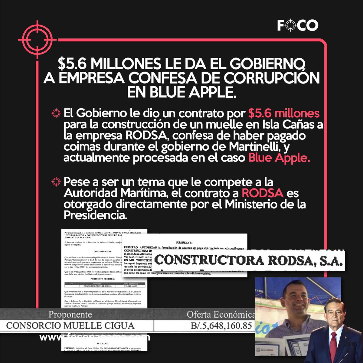 Mientras la justicia los procesa por corruptos, Nito les da contratos MILLONARIOS.