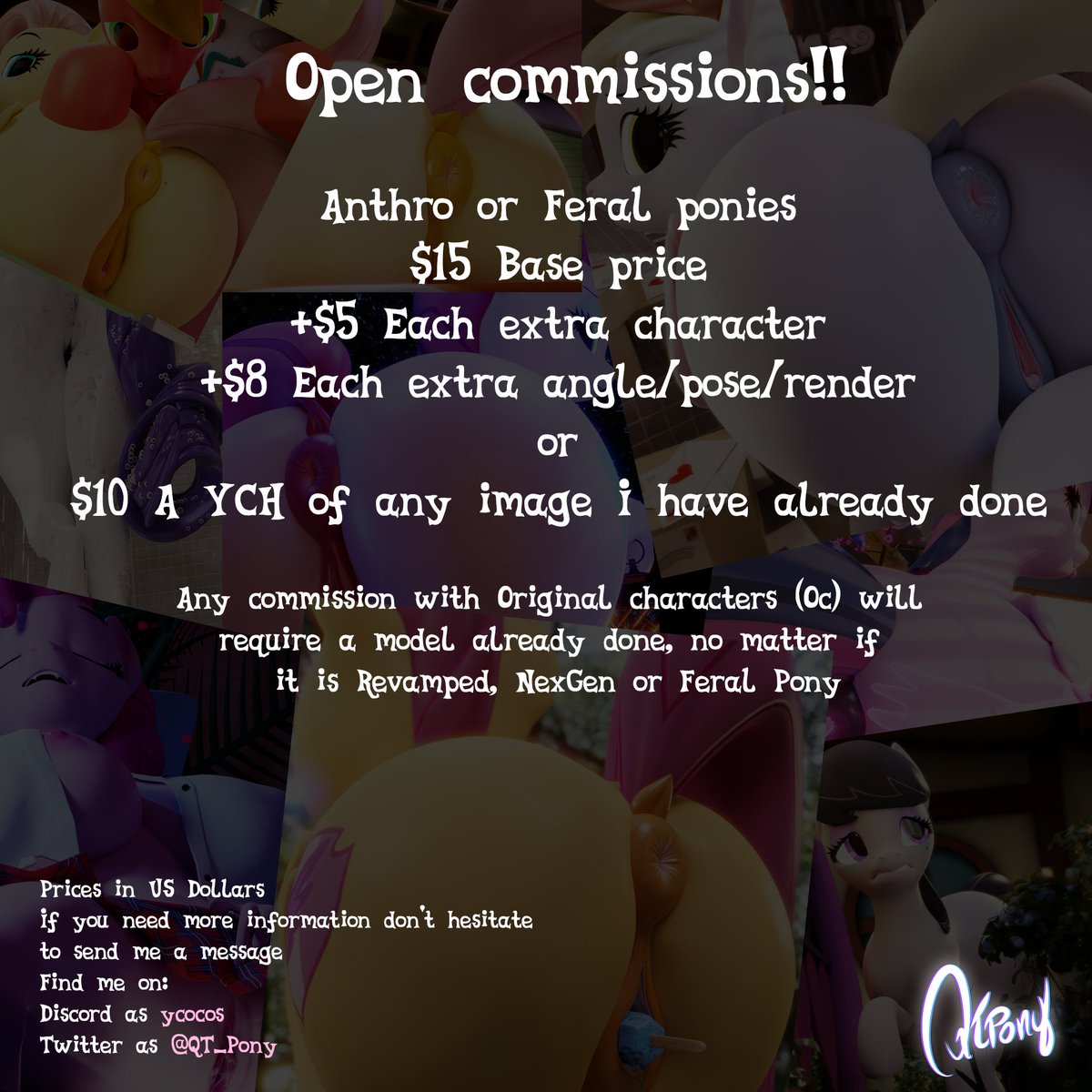 Hey there, I am finally opening commissions!! :3
I don't have an estimate of how many slots I can do at the time but depending on the commissions I'll measure my times and slots, so hope to see you soon 😛