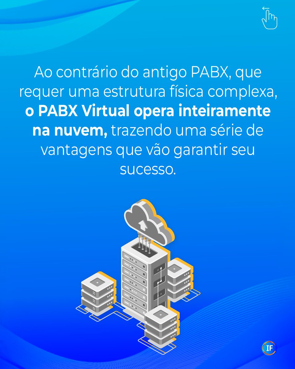 IPForce_Telecom's tweet photo. Hoje, trazemos uma notícia que vai abalar o mundo dos negócios!

O tradicional PABX já faz parte do passado, pois está na hora de conhecer a evolução da telefonia empresarial: o incrível PABX Virtual.

Prepare-se para descobrir os benefícios que essa tecnologia inovadora pode + https://t.co/P0WCxDz5KB