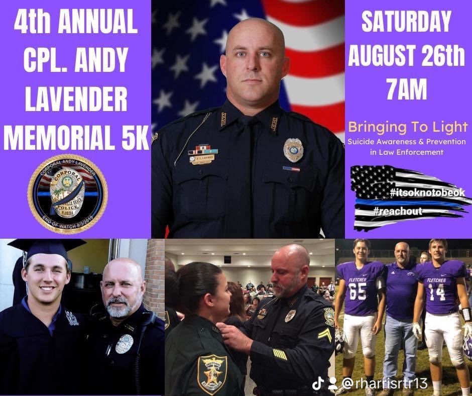 Three days left to sign up before race day!! We’re close to 100 runners/walkers. 

Click the link below to register today and secure your spot, T-shirt, and medal!

…ndylavendermemorial5k.itsyourrace.com