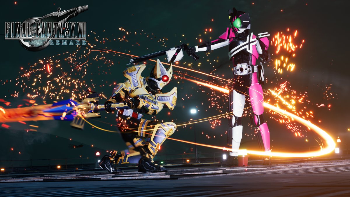 Vietnghe1997's tweet photo. Kamen Rider Decade VS Kamen Rider Blade FF7R Mod
Get it on: https://t.co/qlwzhFzgc1
#KamenRiderBlade #kamenriderdecade #FinalFantasy7Remake #FinalFantasyVII #tokusatsu #仮面ライダーディケイド https://t.co/G1fVYNy8Wk