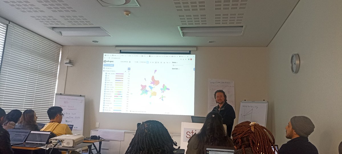 SadoYousseu's tweet image. Into the World of #Transcriptomics, #Viraltranscriptomics, #Singlecelltranscriptomics. #VEME2023, #Bioinformatics, #Stellenbosch, #SouthAfrica. Thank you Prof. Richard Scheuermann and Zack Wallace from @JCVenterInst.
@ceri_news , @Tuliodna , @cam_crid.