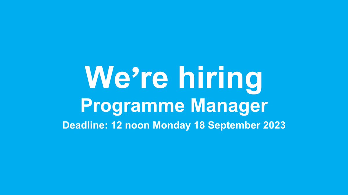 Come and work at Vane! We are looking for a highly organised, creative and personable professional to join us in the role of Programme Manager. Job description and application form avaialble at: vane.org.uk/news/job-oppor…
#ArtsJob