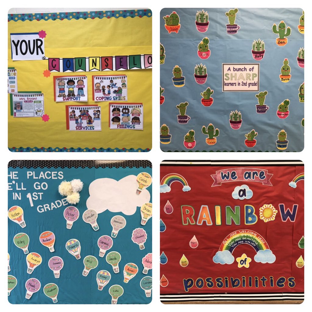 Beginning of the year bulletin boards always look amazing and inspiring. <a href="/CMESLions/">Lions Pride</a> <a href="/FCPSMaryland/">FCPS-MD</a>
