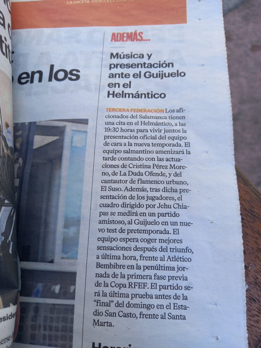 1248espana1492's tweet photo. Hoy...
Al #Helmántico a ver a la Unión en su #partido de presentación.
Siguiendo la tradición de todos los años.
#HalaUnión
#VolverASerGrandes
#NuncaNosFuimos @SalamancaCFUDS https://t.co/pMfQYOebEF