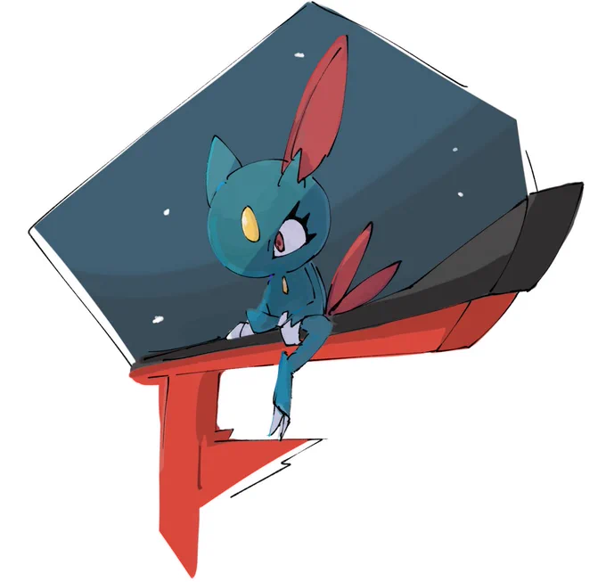 ニューラ  #ポケモン版深夜の真剣お絵描き60分一本勝負