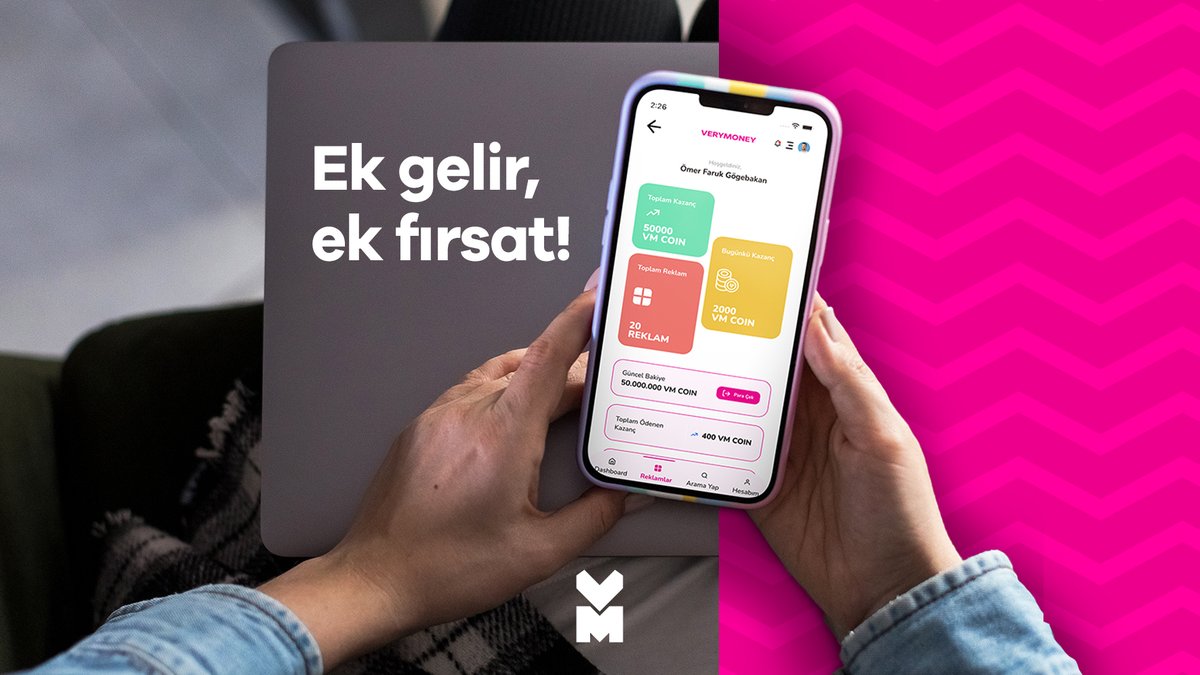 verymoneycom's tweet photo. Verymoney ile paylaştığın reklamlar, ek gelir ve ek fırsatları kaçırma. Sende üye ol, ek gelirin olsun!
#verymoney #ekgelir #reklam https://t.co/XcVRtNcZcX