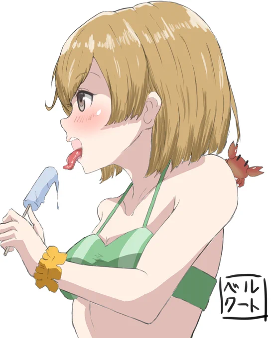 #艦これ版真剣お絵描き60分一本勝負_20230823#艦これ版真剣お絵描き60分一本勝負朧「な、何見てるんですか……?」 