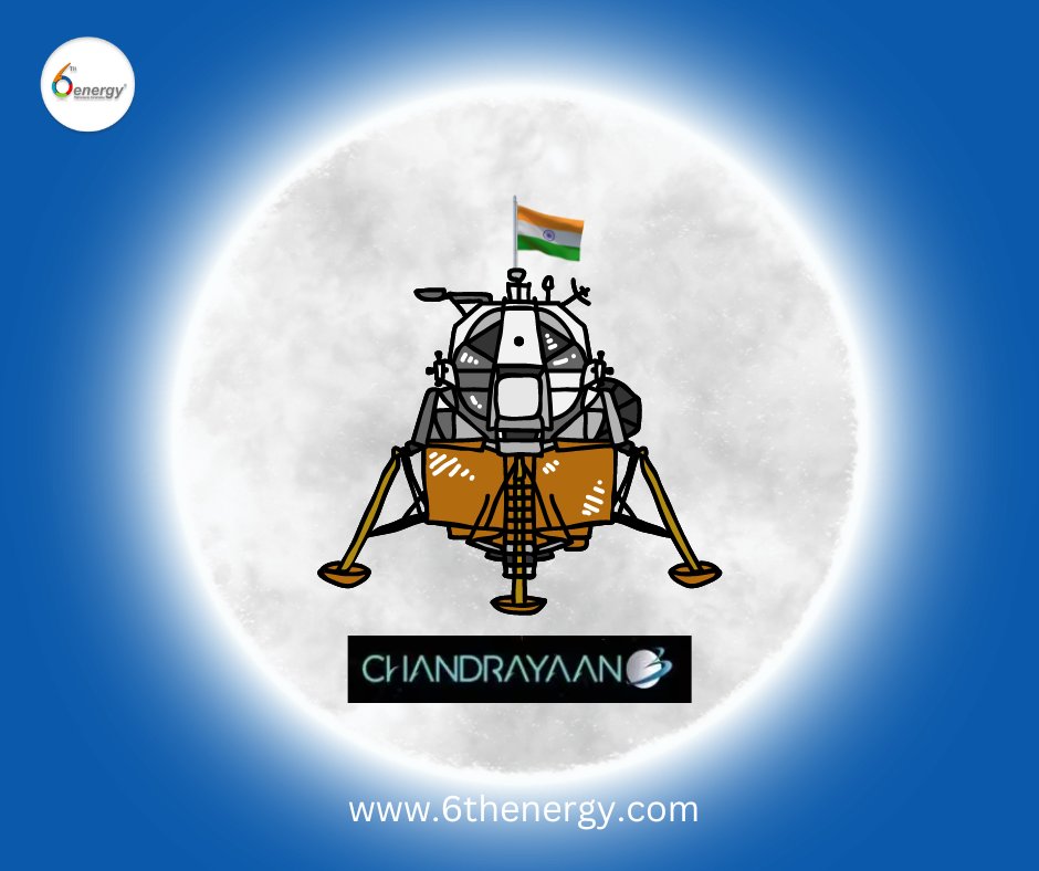 6thEnergy's tweet photo. Congratulations to every #Indian
We have created history #Chandrayan3 Successfully landed on the moon

#ISRO #Chandrayan3 #JaiHind #India https://t.co/i7dr0wzoBv
