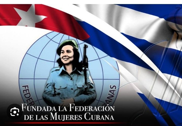 CubacooperaNg's tweet photo. "La mujer es una Revolución dentro de la Revolución ". Felicidades federadas. #MujeresEnRevolucion #CubaCoopera https://t.co/94XhgnkIda