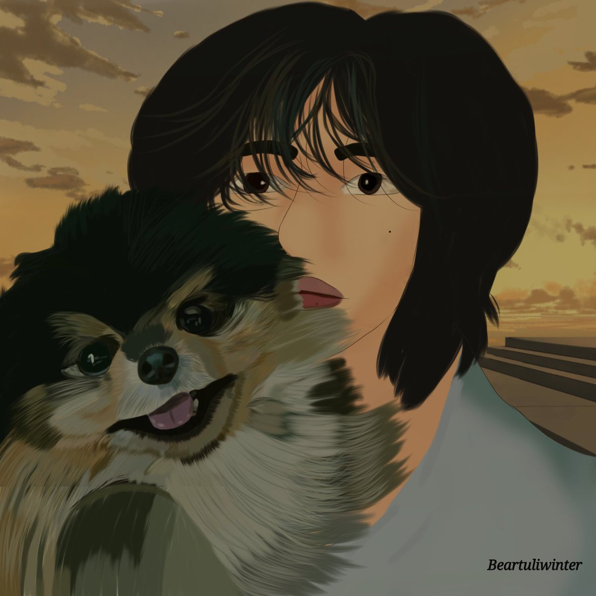 beartuliwinter's tweet photo. Tae Tae 🐻🐯
#artist #art #kpopfanart #tae #taehyung #taetae #ᴛᴀᴇʜʏᴜɴɢ #taehyungedits #kimtaehyung #kimtaehyungbts #illustration #illust #bangtanboys #bangtang #bts https://t.co/LCyaAG1qrm