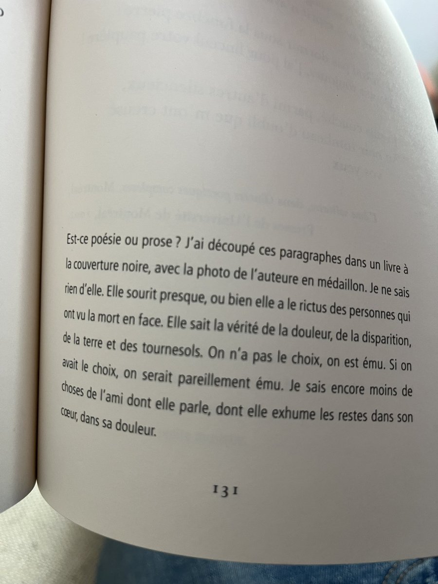 p0ezi's tweet photo. Geneviève #Amyot _ Lettre de septembre / dans J’partirai. 100 poèmes québécois sur la #mort choisis et présentés par François #Hébert / 130-131 / #poésie #poème #anthologie https://t.co/N2vUqDs5yd