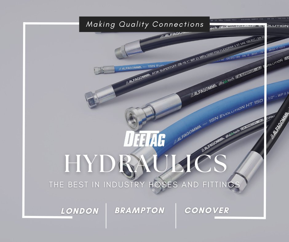 DeetagLtd's tweet photo. Alfagomma hydraulic hoses and fittings and well-known for its quality and durability.
#manufacturing #hydraulics #agriculture #forestry #construction #heavymachinery #machinerymanufacturing #constructionequipment #mining #foodandbeverages #oilandgas #forestryequipment https://t.co/kpeQrTWlFx