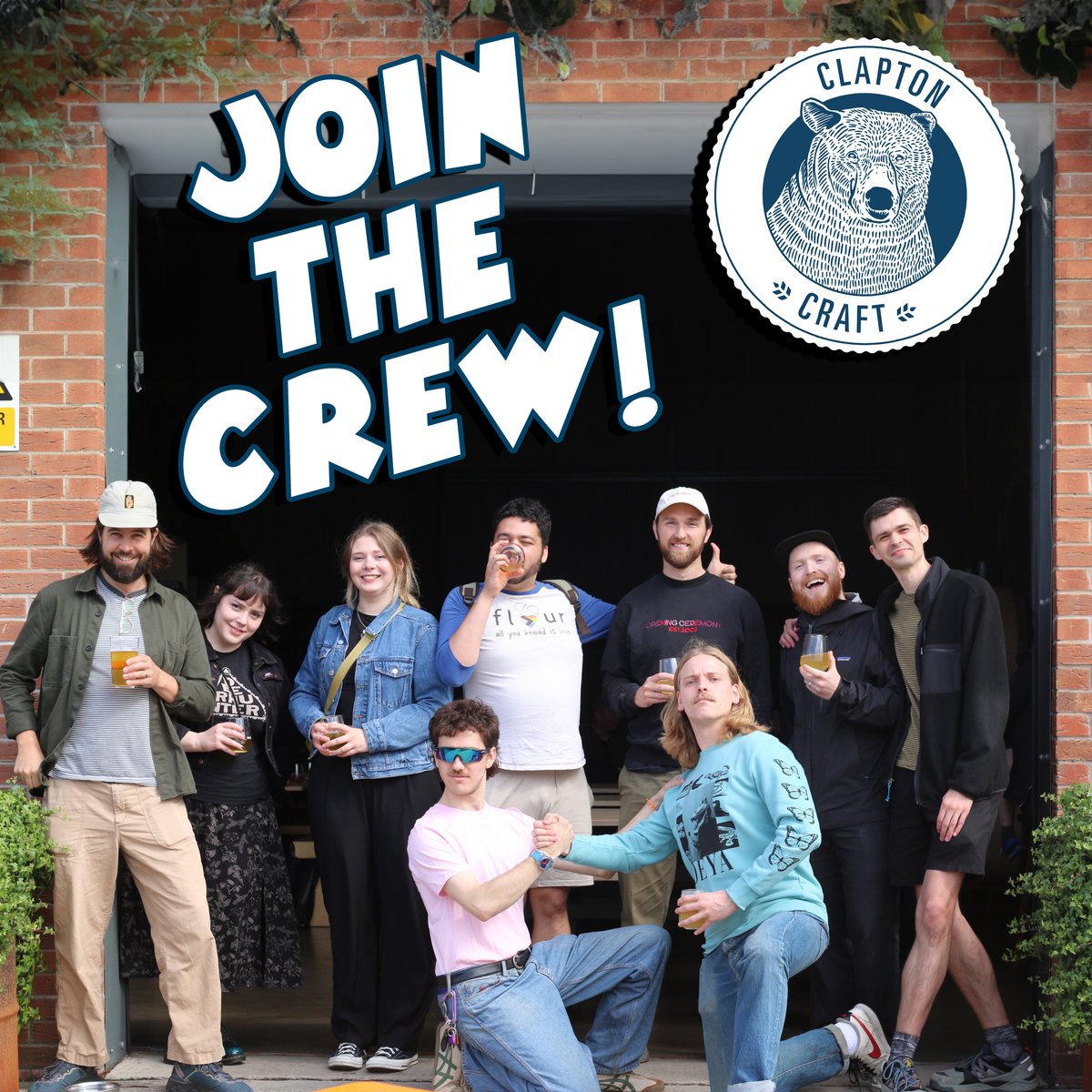 ClaptonCraft's tweet image. Want to join the Clapton Craft fam? 👀

We’re currently looking for a new manager for our Balham store &amp;amp; a full-time shop assistan to join the team at the Depot in E17 💪

Hit the link in our bio &amp;amp; check the careers page for more info! 📲

We look forward to hearing from you! 🤩
