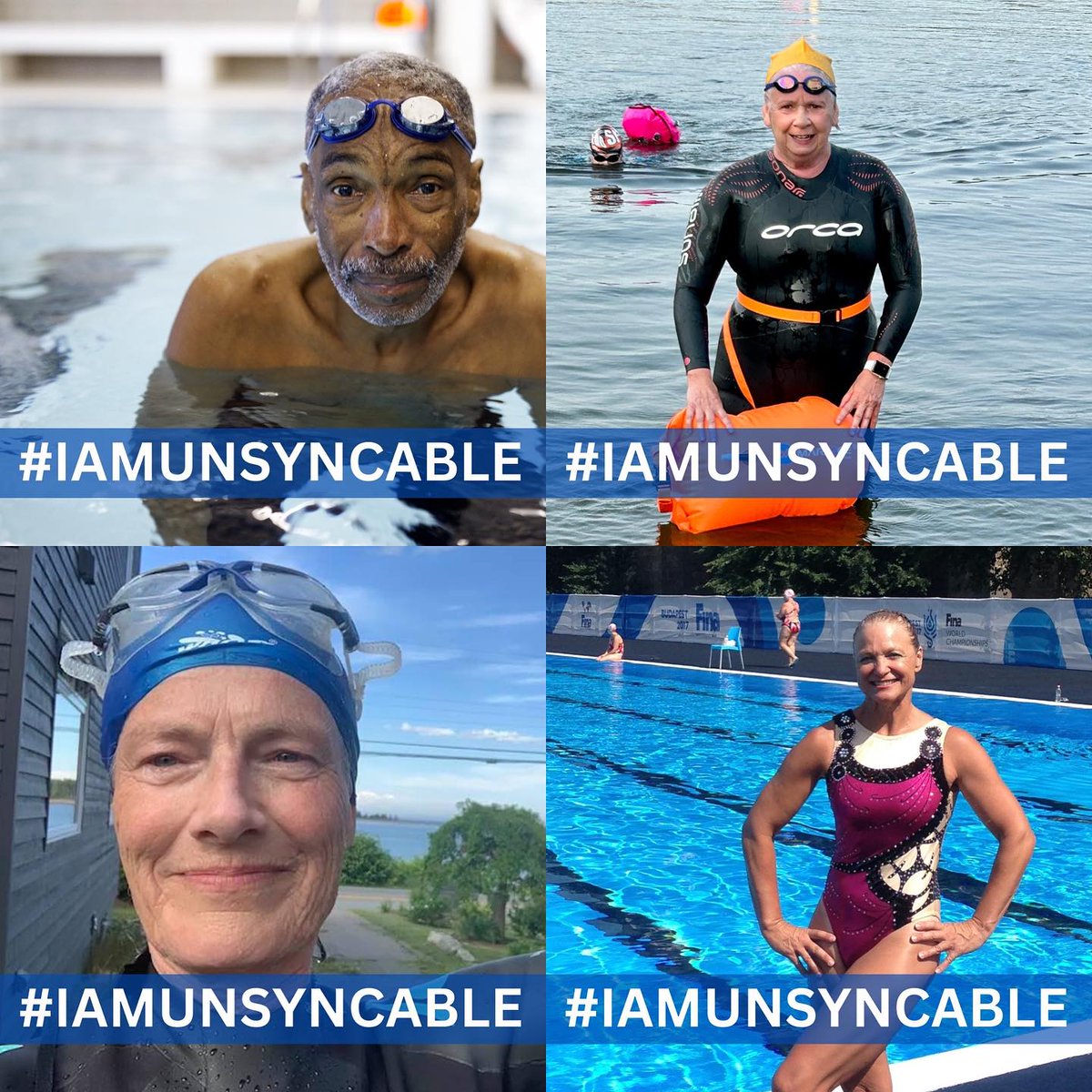 Calling All Unsyncables! We’re sharing stories of #swimmers #60 plus #inspiring us to keep #active and #agebetter. If that sounds like you send us a message mailchi.mp/86dc744b6017/c…