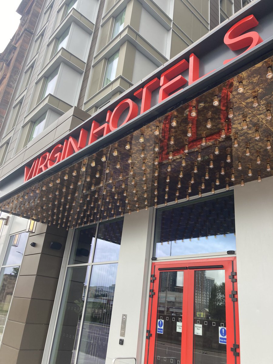Having a sneak peek at the newly opened <a href="/virginhotelsgla/">Virgin Hotels Glasgow</a> It looks amazing, beautifully designed and some cracking views over the #Glasgow skyline and the #Clyde. Will definitely stay longer the next time! #glasgowlife #virginhotels #luxury <a href="/UKinbound/">UKinbound</a>