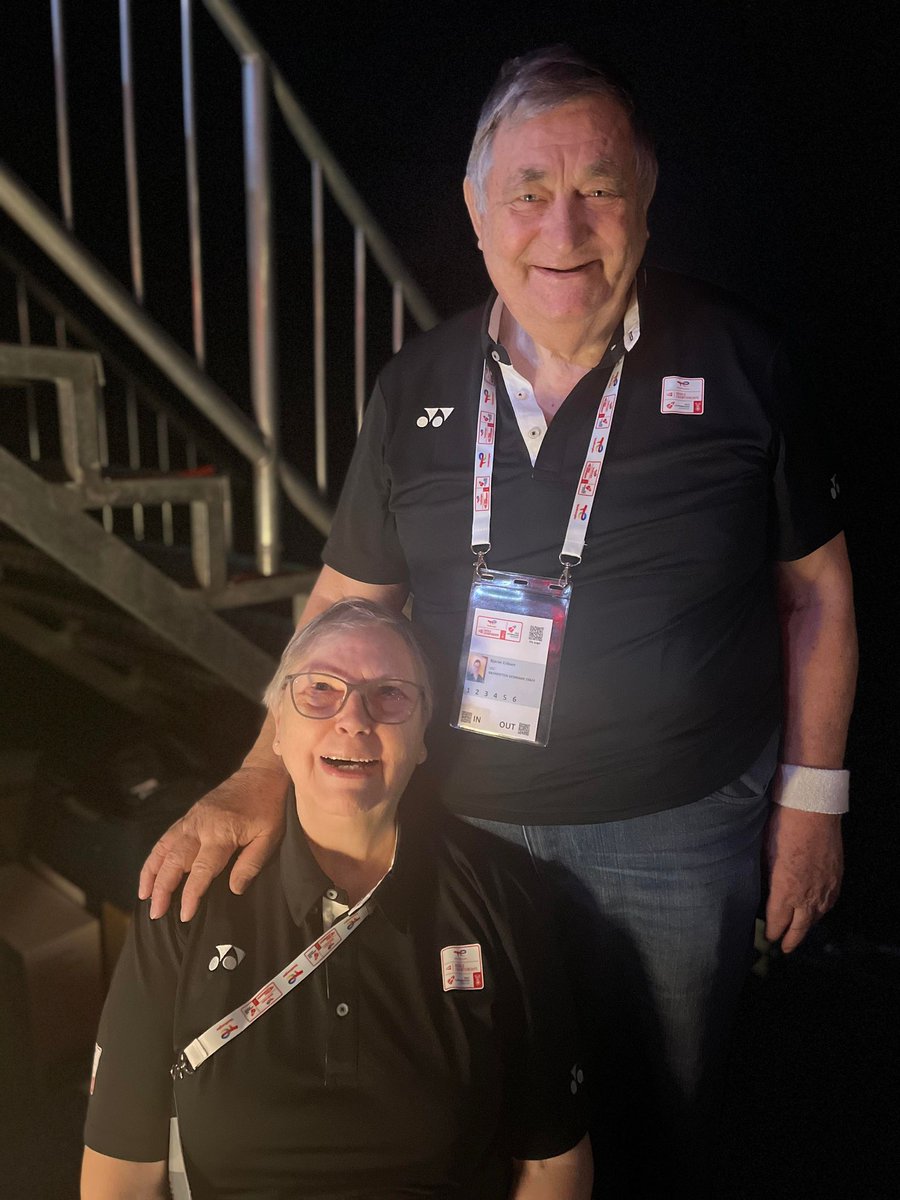 Over 100 års frivillighed🤝

Birgit og Bjarne Eriksen har begge været frivillige i 60 år, og VM i badminton er ingen undtagelse. Hver gang vi byder på sportevents til Danmark, lægger vi vægt på vores unikke frivilligekultur, som ægteparret er bevis på
#unitingpeople #sporteventDK