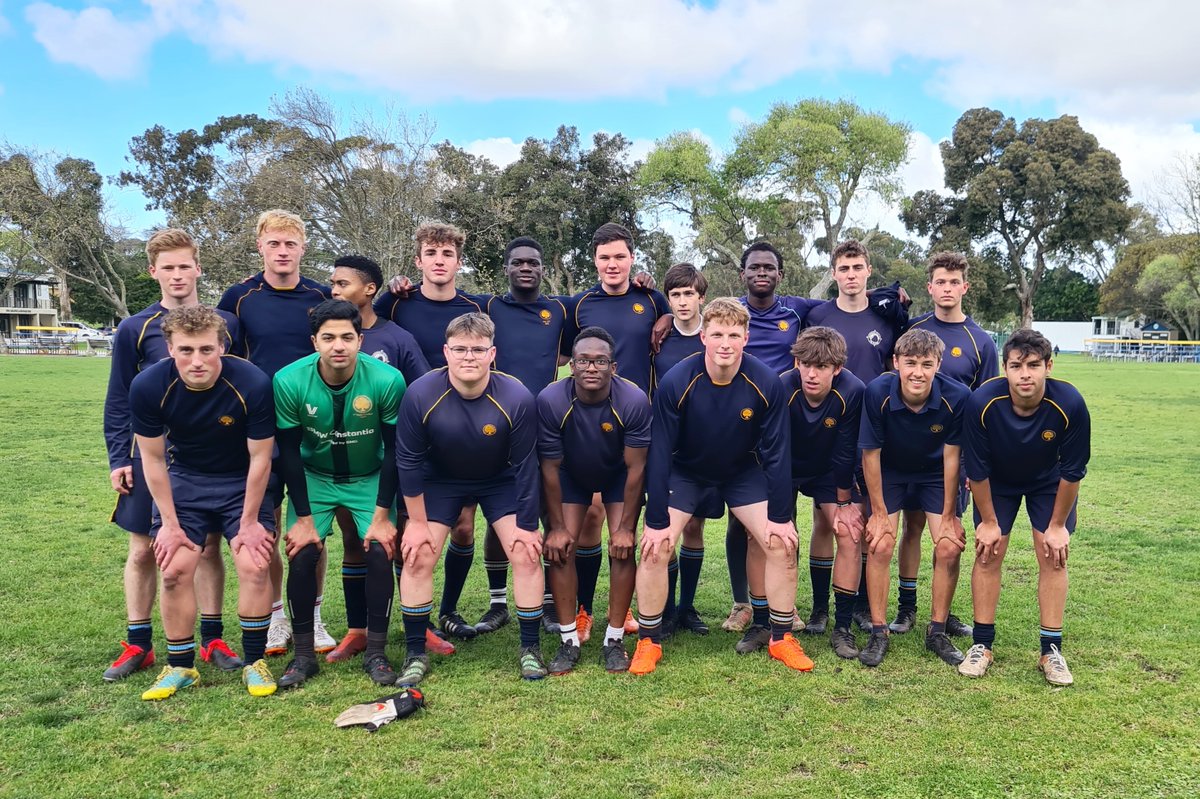 Staff vs Prefects <a href="/Rondebosch_Boys/">Rondebosch Boys' HS</a>  football
2-2 at full time, prefects/Executive Council won 3-2 in the penalty shootout.
First win for the gents of the Proom since 2019!

#RondeboschBoys
#AltiusEtLatius