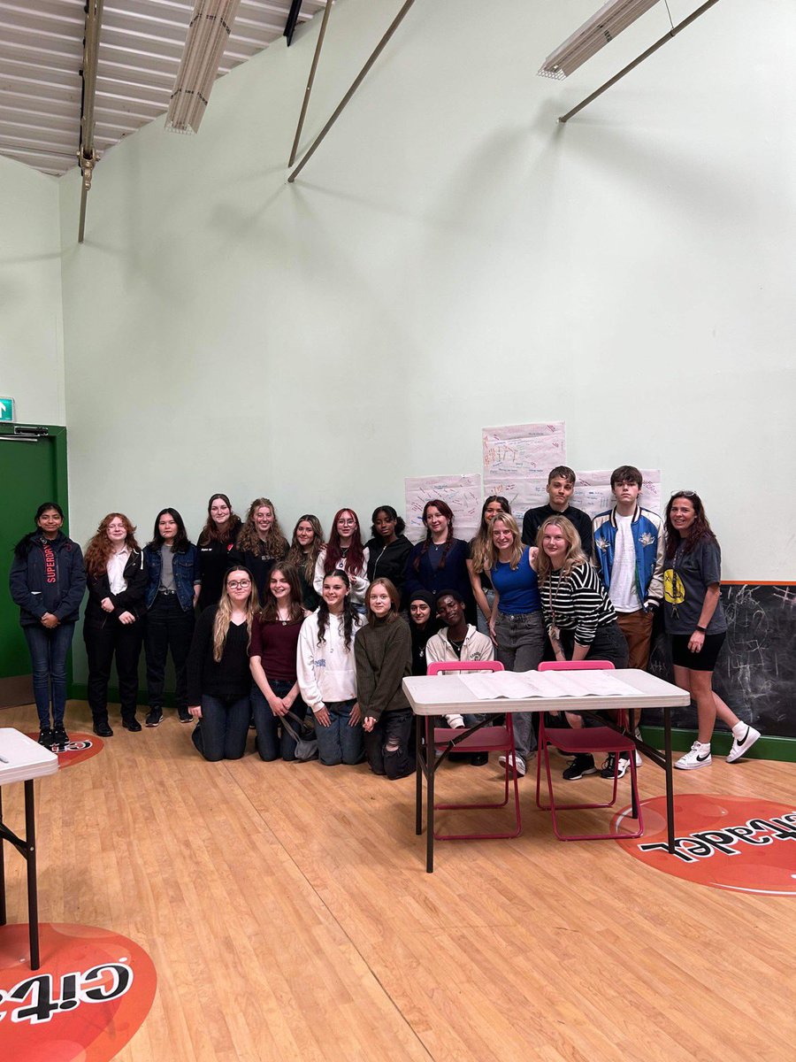 Great first day with <a href="/Drummond_CHS/">Drummond CHS</a> senior pupils doing MVP training