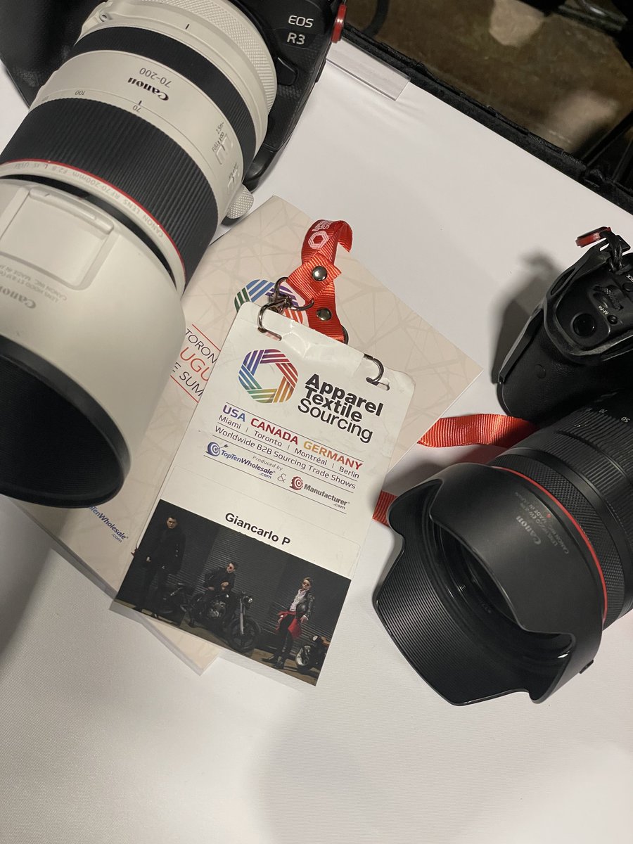 PAWELECphoto's tweet image. It’s been a busy 2 days shooting both stills &amp;amp; video for the Apparel Textile Sourcing event in #Toronto, including their fashion show. 📸

It’s always great when a client gives you a brief &amp;amp; let’s you fly with it! 🤙

#BehindTheScenes #TeamCanon