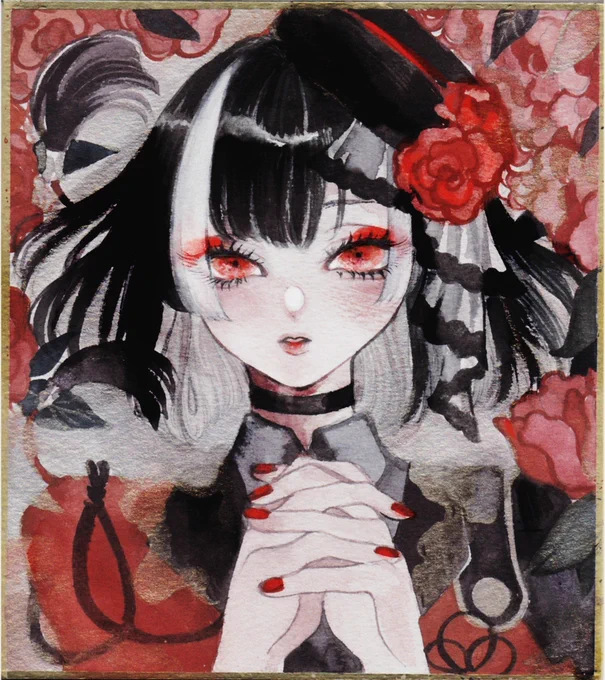 薔薇は密かに  