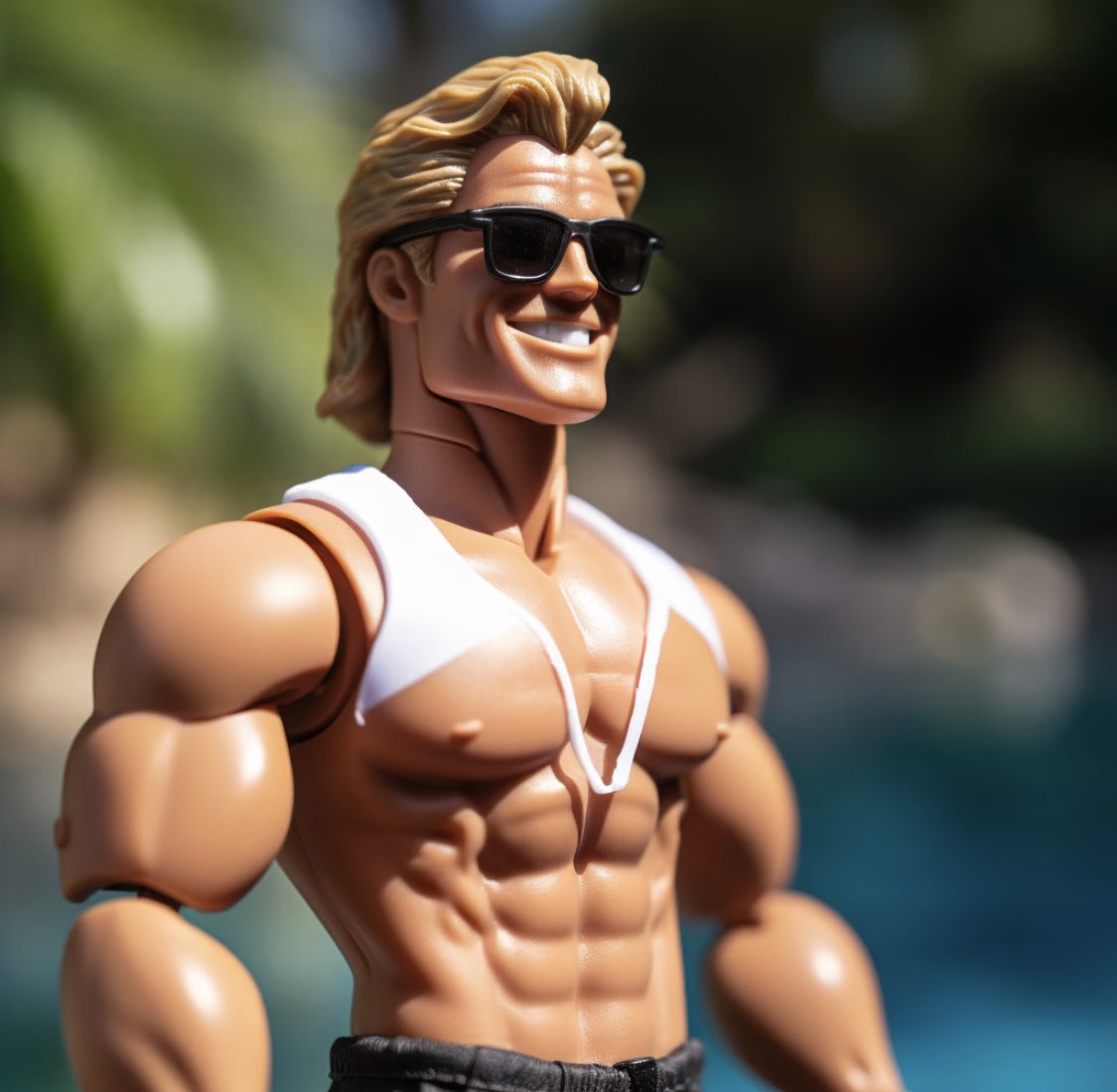 Muscles so big, I have to wear shirts like this.