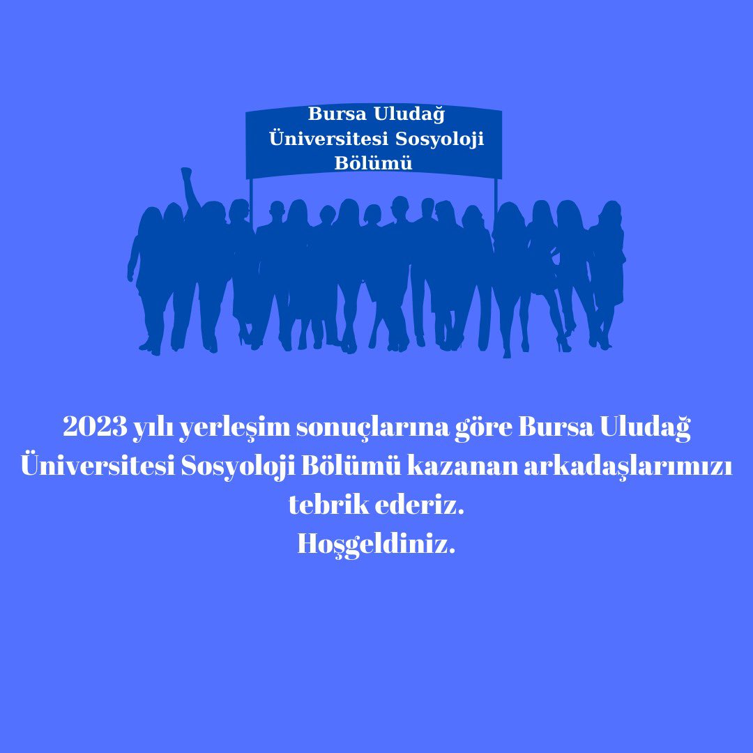 USosyoloji's tweet photo. Bölümümüze yerleşen bütün arkadaşlarımızı tebrik ediyoruz.🤩🥳🎉 https://t.co/PoBe1EjluS
