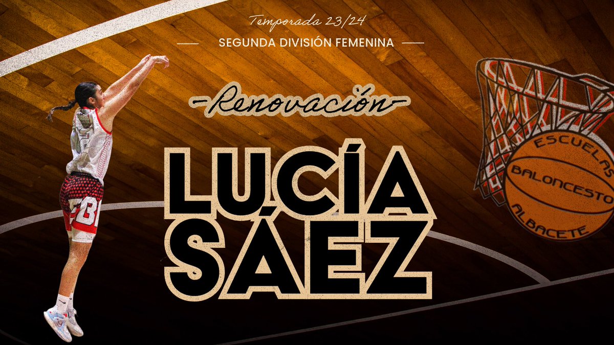 EBA_Albacete's tweet photo. 🖤❤️ Lucía Sáez lucirá los colores rojo y negro con el senior femenino

La pívot canterana @luciasaezg renueva una temporada más con ilusión y ganas 

✅Constancia, esfuerzo, seguridad, altura, carisma…¡Bienvenida Lucía! 

#masEBAquenunca https://t.co/fUwMwKc1Sf