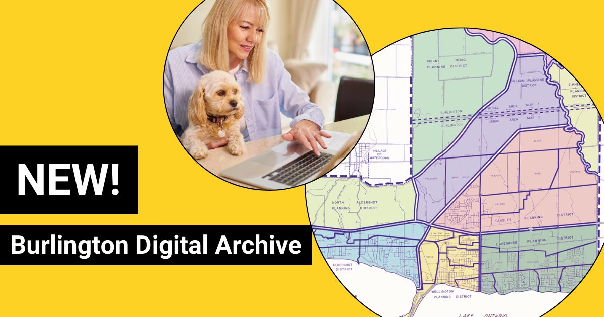 BurlOnLibrary's tweet image. This project has been years in the making! Our new Burlington Digital Archive officially launches today. See all the local history you can explore: bpl.on.ca/news/history-d…