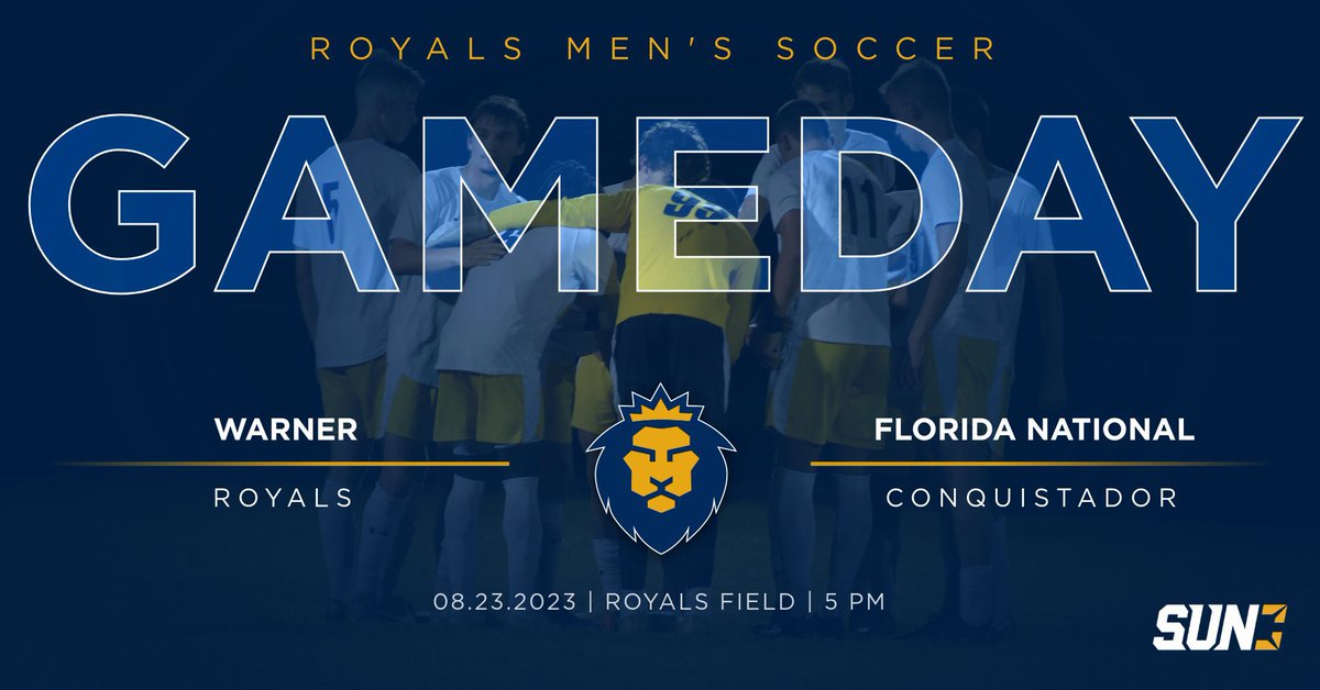 🚨GAMEDAY🚨 Come join us at Royals Field for our Men’s Soccer season opener at 5 PM!! #royal50 #royalnation