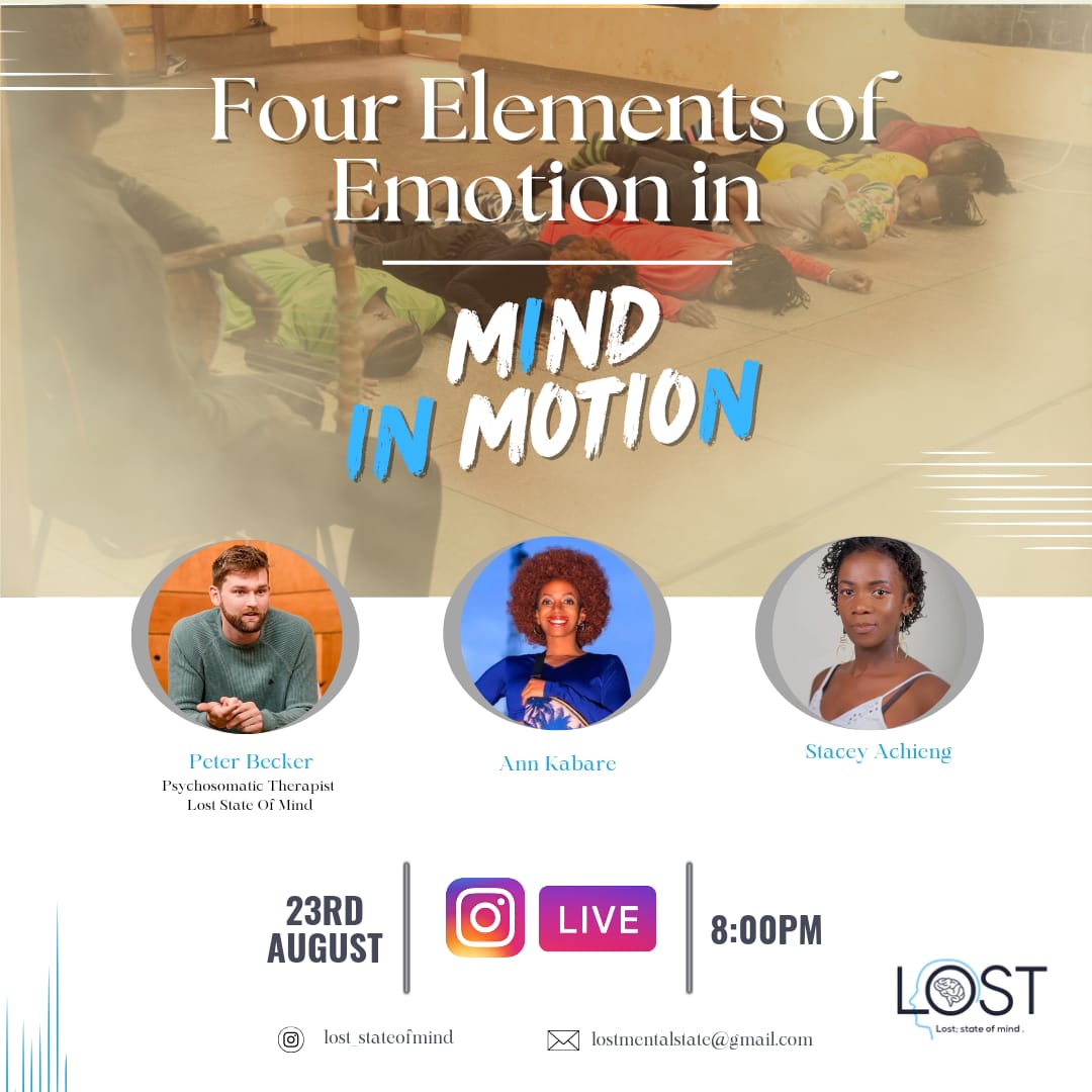 Ever wondered what emotions we have as humans and how they can affect our mental health? Also do you know these emotions can be expressed through dance?
Join us in our live today to know more.
#MentalHealthAwareness 
#MentalHealthMatters 
#dancetherapy