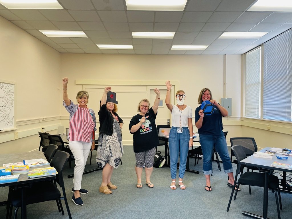 NCCSschools's tweet photo. Yesterday, our K-2 teachers engaged in Letterland training. #whatdoesyourdashmean https://t.co/lJ3oGElXZt