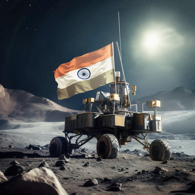 Proud moment for all Indians ! Jai hind 🇮🇳 #isrochandrayaan3mission #ISRO #Chandrayaan3Landing #isroindia