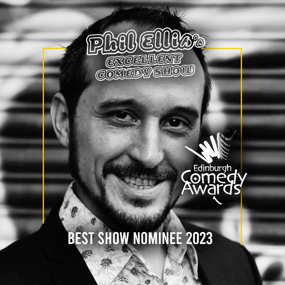 Congrats @Thephilellis on his nomination for Best Show for “Excellent Comedy Show” in this year’s <a href="/ComedyAwards/">Edinburgh Comedy Awards</a> 🙌