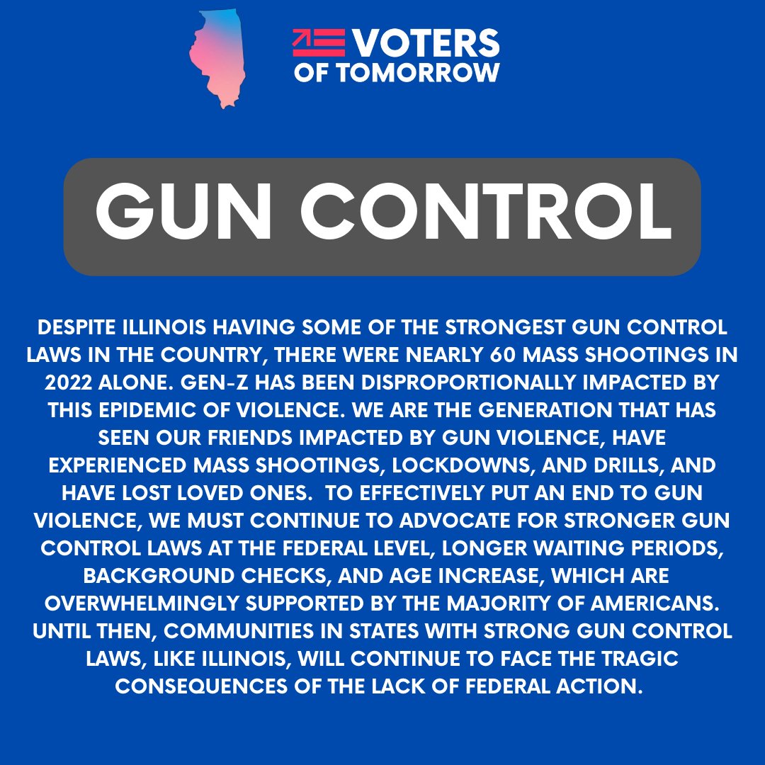 VOTIllinois's tweet photo. VOT Illinois is committed to working towards reducing Gun Violence in our State. Click the link in our bio to read more about our Gun Control Policy. https://t.co/NBTr4Jslyt