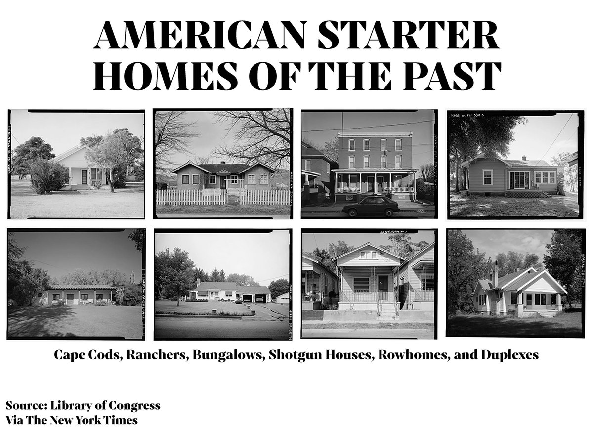 It’s time to legalize building starter homes again.