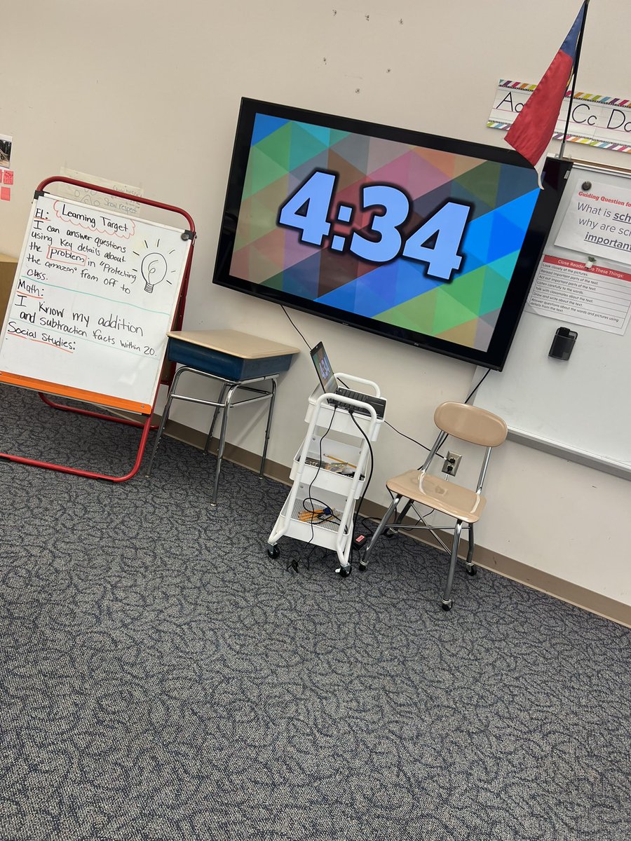 While completing WIN time walkthroughs, I was extremely impressed with Ms. Bayarri! Wanted to give a shout-out to her. Students were engaged, understood expectations, and rotations were in place. Way to go ! <a href="/WilburnElem/">Wilburn Elementary</a> #werearecrew 🔥🍎