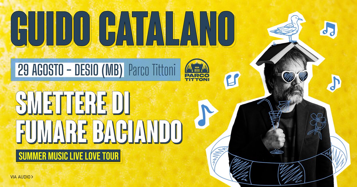 CatalanoGuido's tweet photo. Brianzoli di tutto il mondo, venitevi!
Biglietti: https://t.co/uxiySJyJTP
#Desio
#29agosto
#smetteredifumarebaciando
#laiv
@ParcoTittoni https://t.co/muah5yFMhX