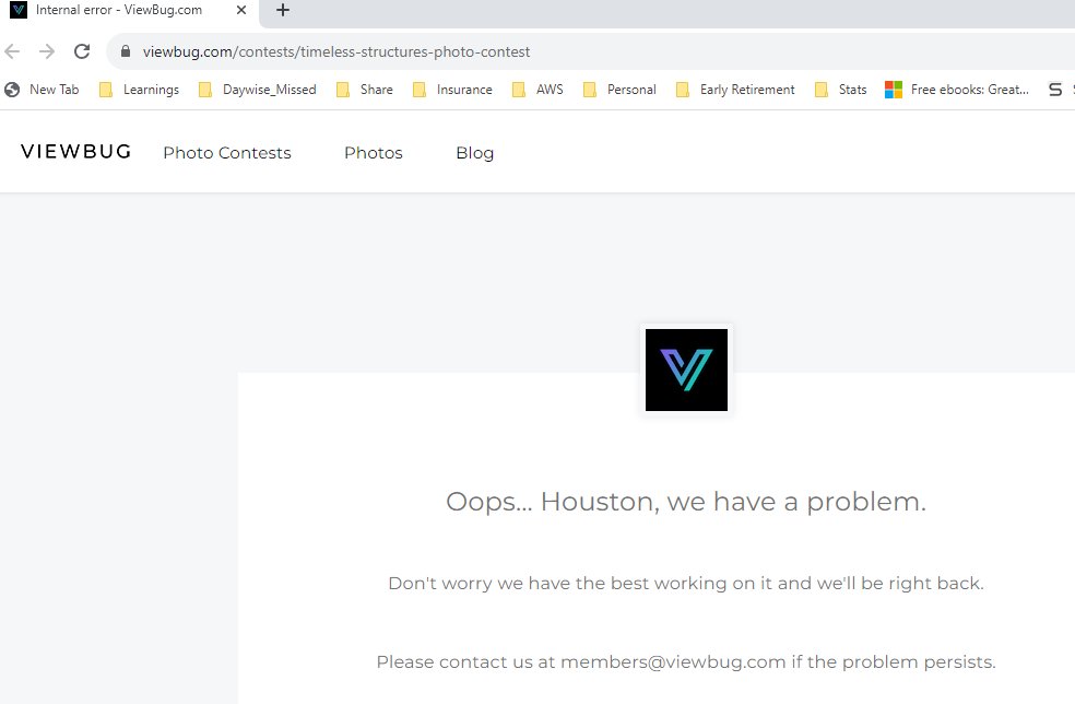 logeshkumark's tweet image. I&apos;m not able to access @viewbug past 1 week, any issues?
I&apos;m from India.