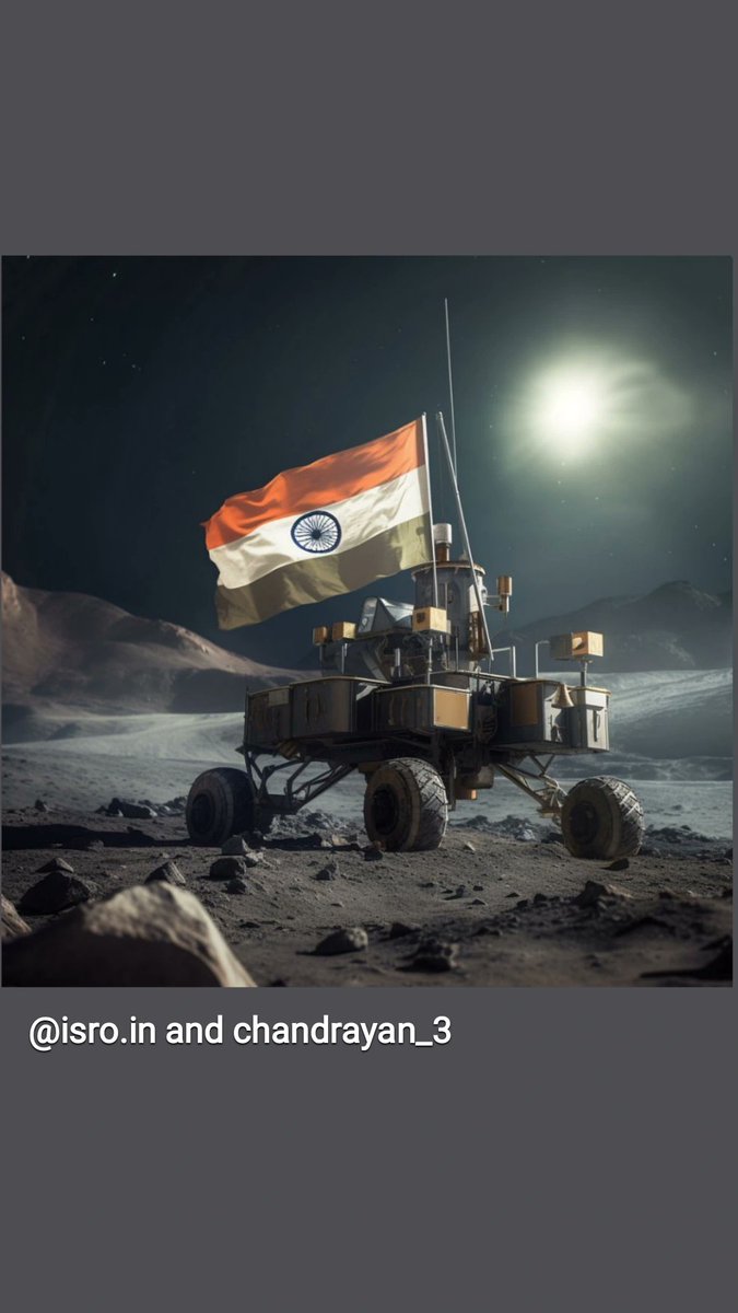 neelgbc's tweet photo. Congratulations to ISRO on the flawless landing of Chandrayaan 3! A remarkable achievement for India's space exploration. 🌕🚀
@isro
 #Chandrayaan3 #MoonLandingSuccess" https://t.co/OmbFwyImFO