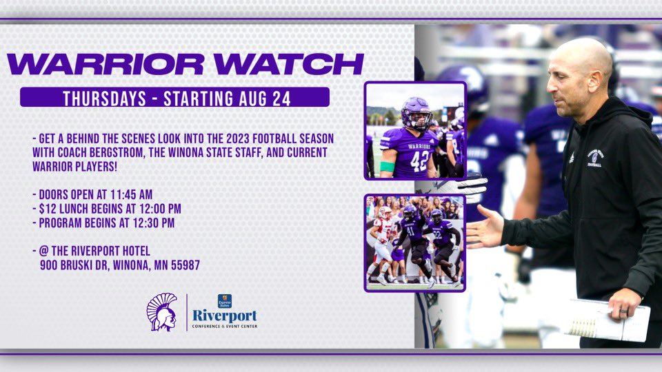 Winona State Football tweet media