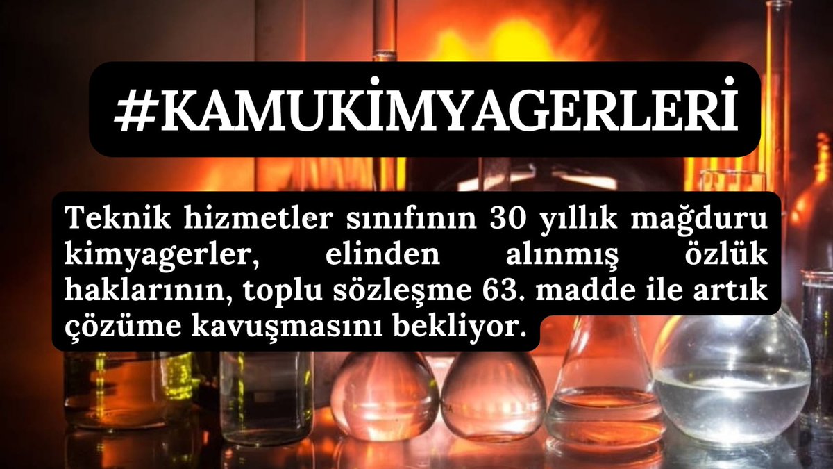 Kimyagerbilim's tweet photo. @MemurSenKonf #KamuKimyagerleri yine üvey evlat muamelesi görmüştür. Bizler kafasına vurulup elinden hakkı alınan garip,kimsesiz bilim insanlarıyız. Hatta yaptığımız iş öyle kıymetsiz ki, tıbbi sekreterlerden daha az ek ödeme almaktayız. Bu durumu çözmek sizlerin boynunuzun borcudur. https://t.co/NqGRMjztWk