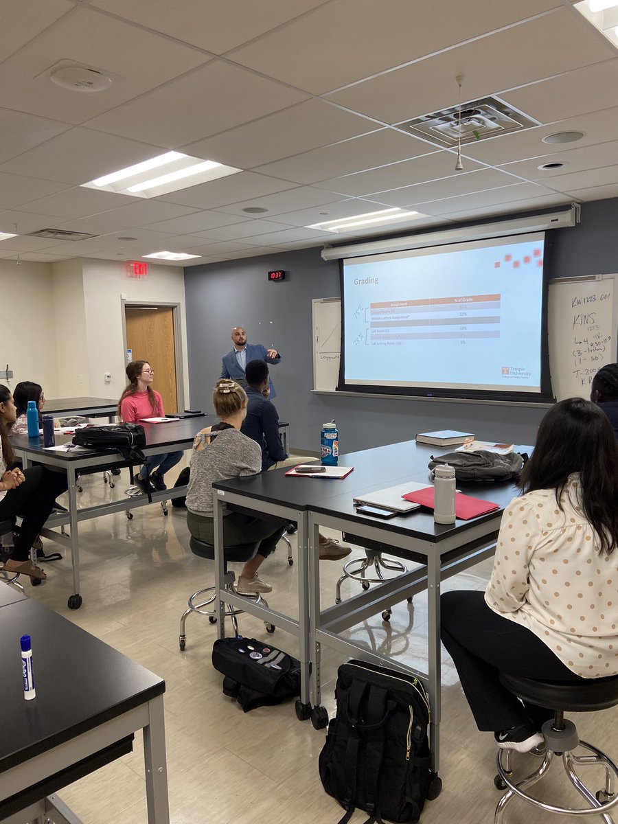 TempleAP's tweet photo. Getting ready for the semester. Excited to get our instructors on campus and ready for next week! #teamworkmakesthedreamwork https://t.co/cdcTvYGv4o